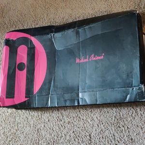 Michael Antonio Becca grey suede shoe boots sz 10